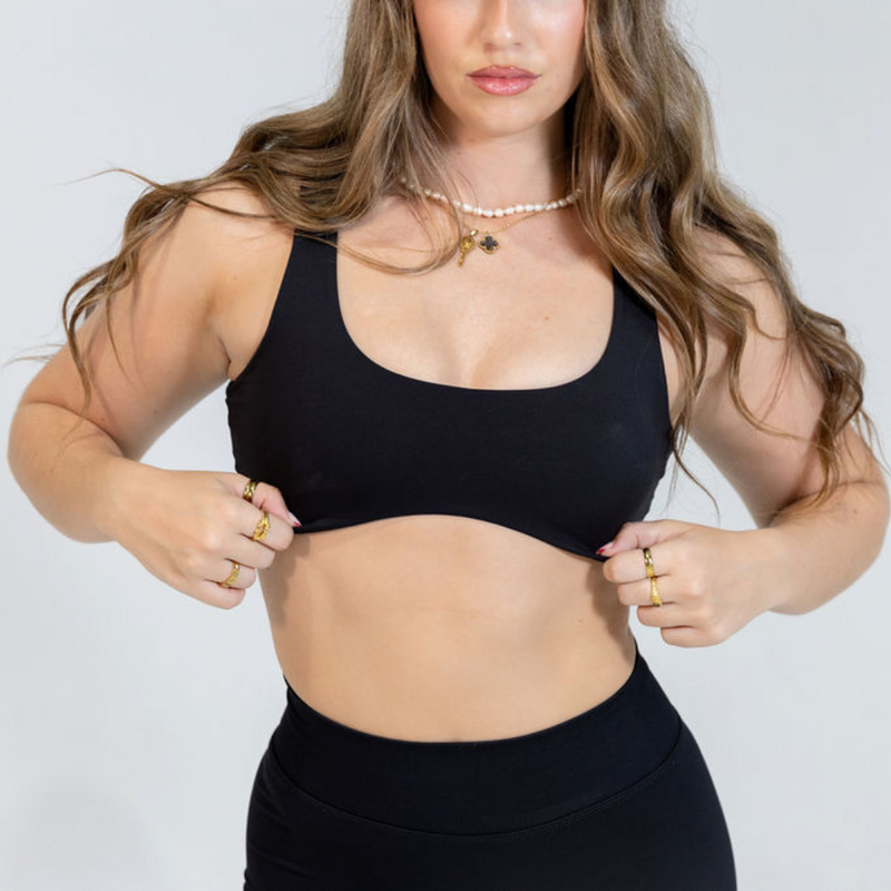 ALIGN SHAPE BRA - BLACK