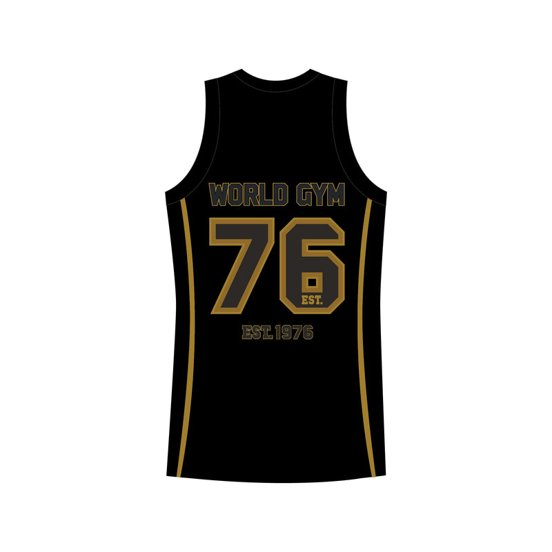 Basketball Jersey Mens - Gold