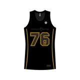 Basketball Jersey Mens - Gold