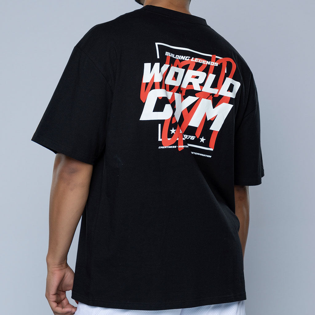 Shop Street Oversize Tee | Men's Urban T-Shirts - World Gym Shop