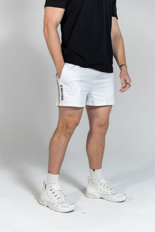 Pump Muscle Shorts White